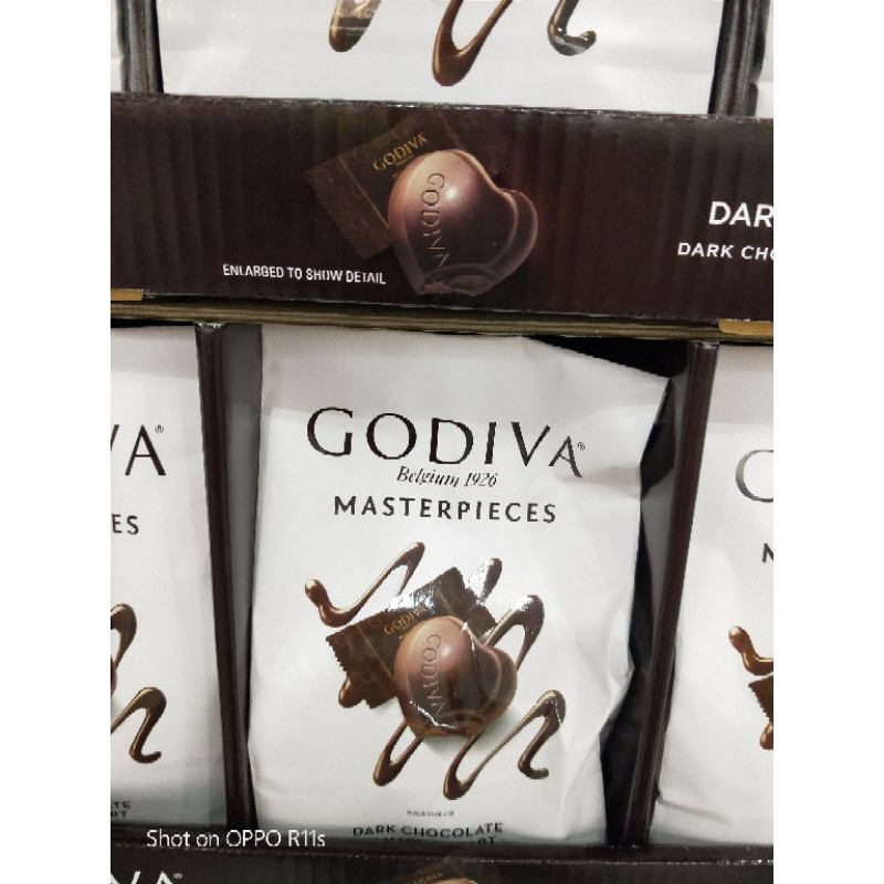 1112953（愷戈好市多代購）GODIVA 心型黑巧克力