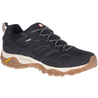 MERRELL零碼優惠 ML035485男防水健行登山鞋黑色 MOAB2 GTX Vibram黃金大底《台南悠活運動家》