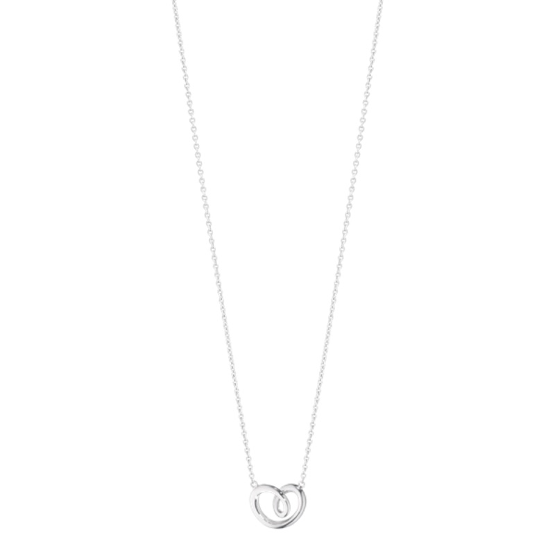 Georg Jensen 經典款 pendant sterling 心型項鍊（S)