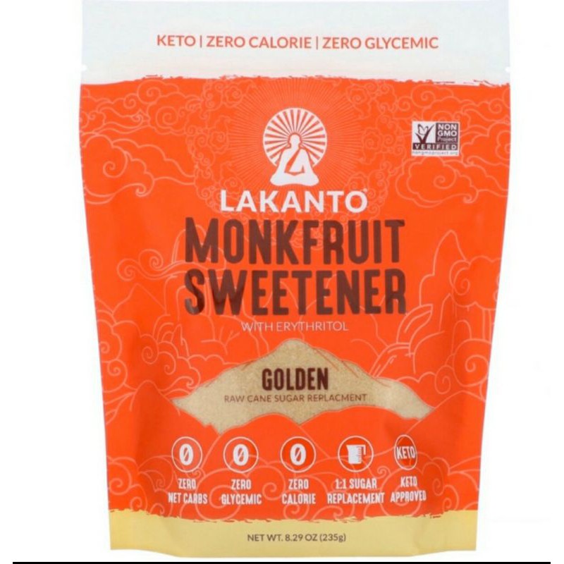 網上最低價(LAKANTO羅漢果糖 甜味劑 生酮 黃金 北市面交
