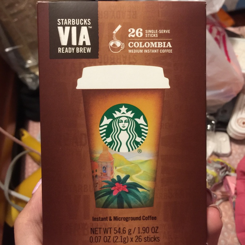 現貨💕星巴克 via 哥倫比亞即溶咖啡
