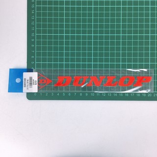 E00534R / DUNLOP 紅 $30 機車 汽車 重機 車貼 貼紙 車殼 裝飾 行李箱貼