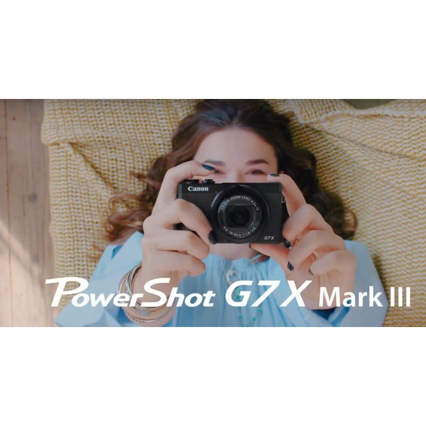 Canon PowerShot G7X Mark III .128g sd.原電.保護貼(公司貨)