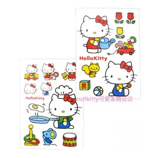 asdfkitty*KITTY小廚師壁貼/牆壁裝飾貼/瓷磚裝飾貼/玻璃裝飾貼/鏡子裝飾貼-日本正版商品