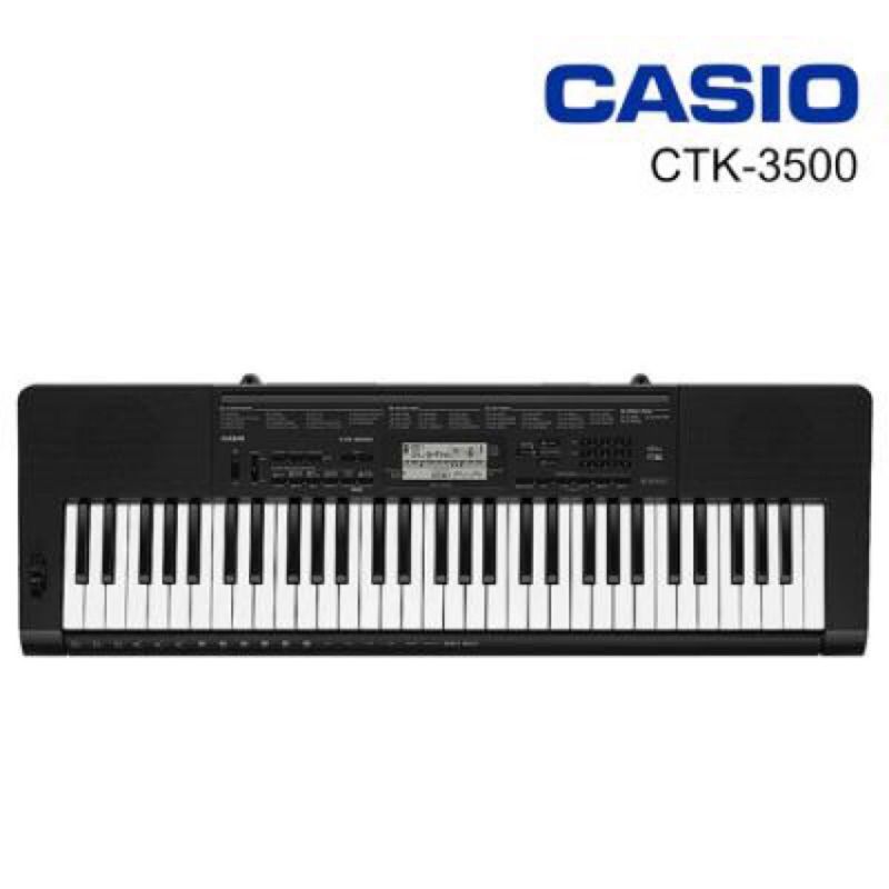 全新原廠公司貨 現貨免運 卡西歐 CASIO CTK-3500 電子琴 伴奏琴 標準61鍵電子琴