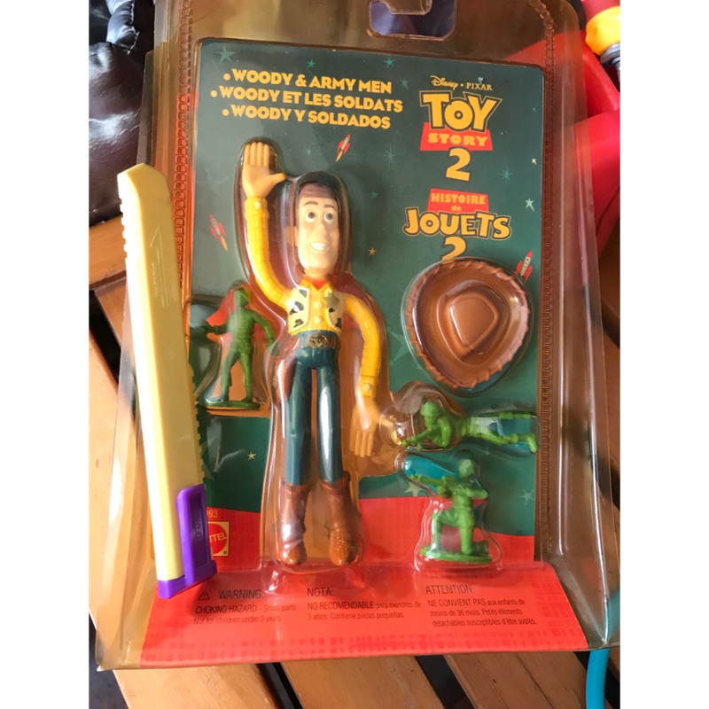 Mattel 出品1999 玩具總動員 胡迪公仔 20190825