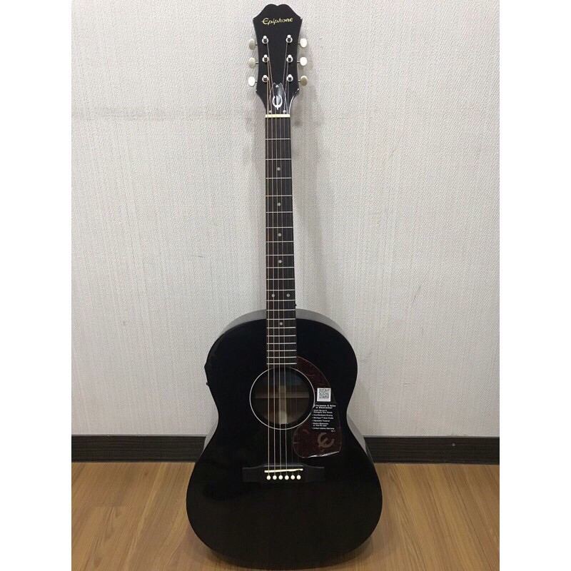 三一樂器 Epiphone FT-30 面單 電民謠吉他 電木吉他 黑色 贈品市值超過$1500