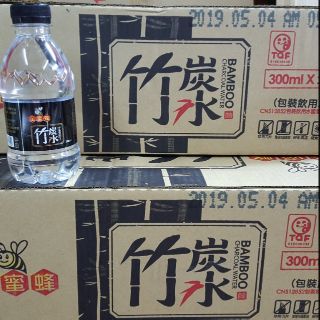 【只送台北 10箱出貨】礦泉水 300ml 金蜜蜂 竹炭水 礦泉水 迷你瓶 小瓶水 瓶裝水 一箱24瓶