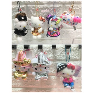 【✿佩佩部屋✿】正版 Hello Kitty 凱蒂貓 百變 頭型 吊飾 赫本 DJ 魔法 克林姆 娃娃 玩偶 鑰匙圈