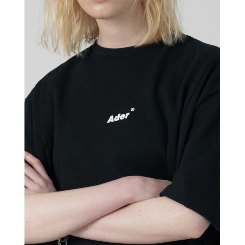 韓國代購『ader error』Cinder T-shirt 黑短t logo 基本款男女| 蝦皮購物