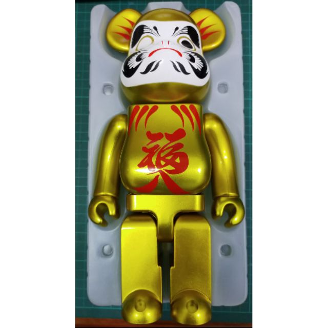 400% Be@rbrick 金達磨 【霧金】