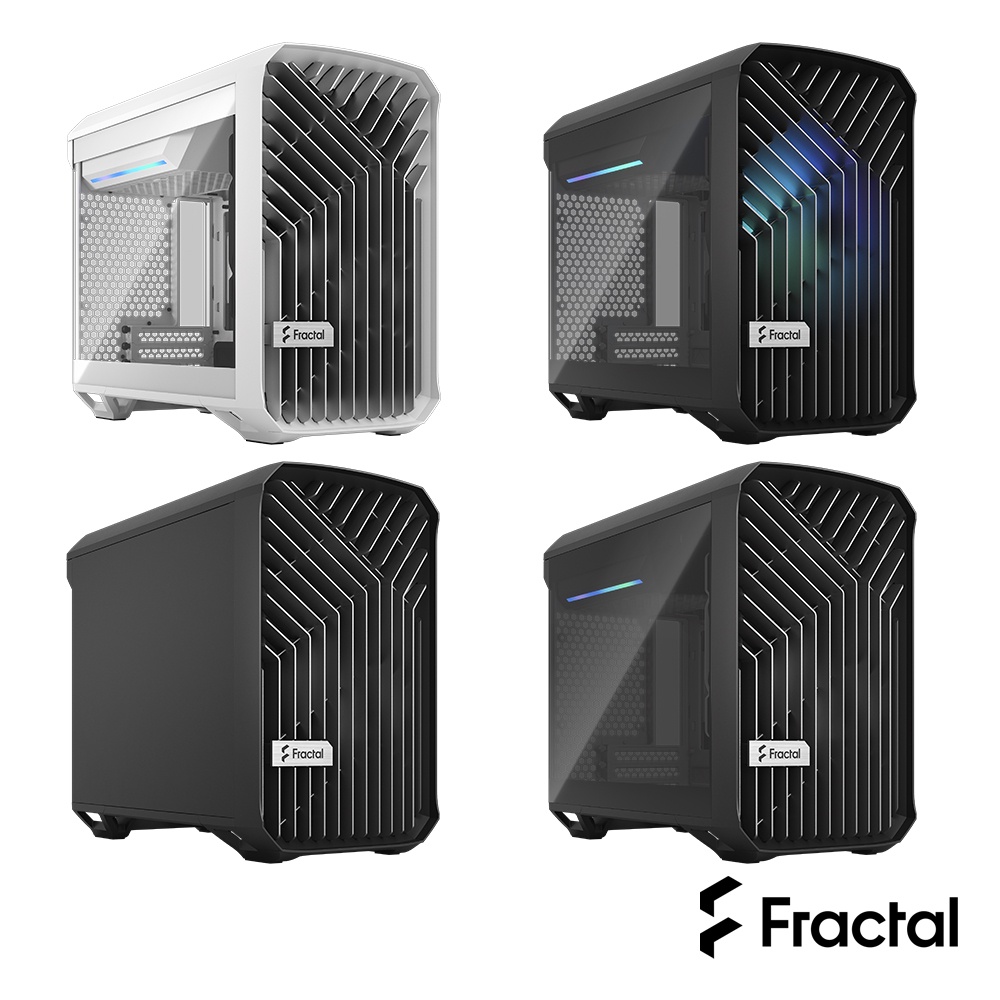 Fractal Design Torrent Nano White TG Clear Tint 電腦機殼 白 旗艦館