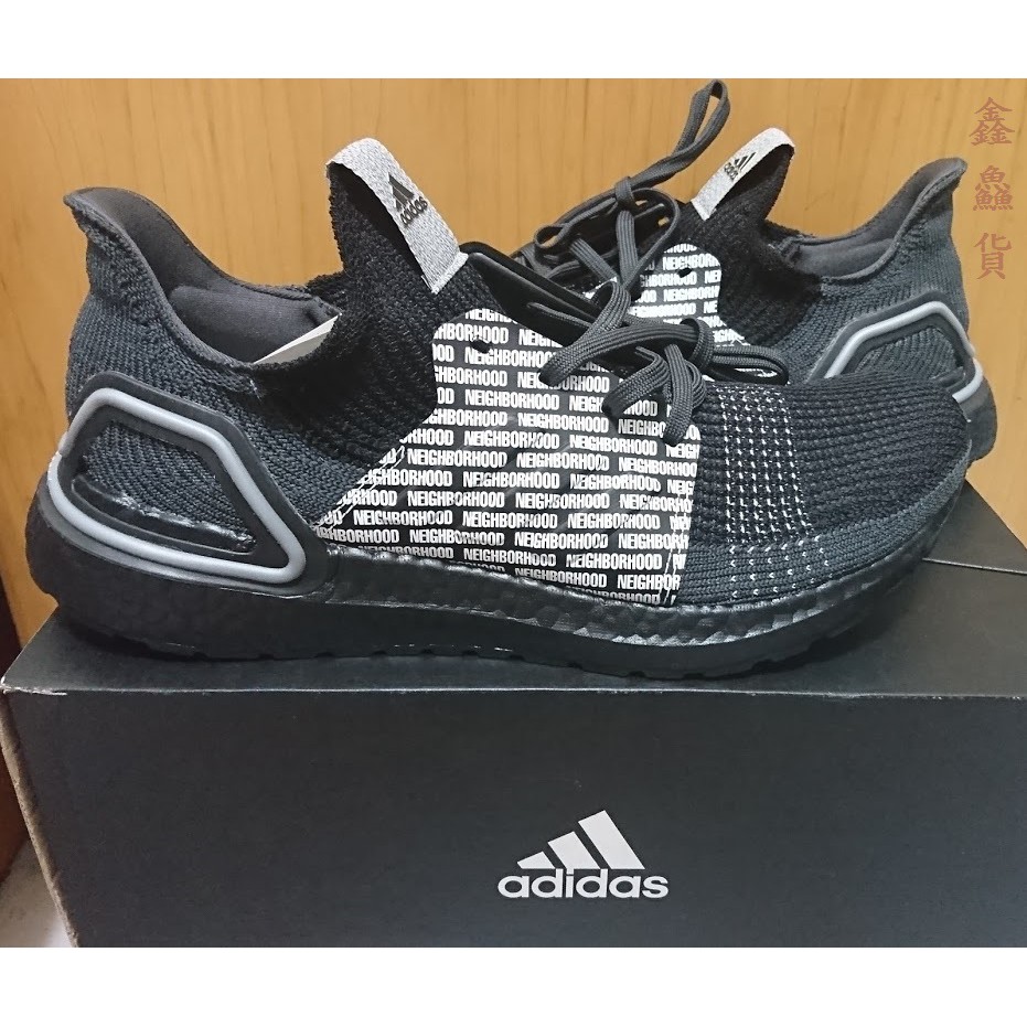 全新 Neighborhood Adidas 聯名 UltraBoost 19 NBHD 慢跑鞋 9號 FU7312