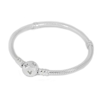 Pandora 潘朵拉 米奇鑲鋯925純銀手鍊手環 17公分 17cm 全新 專櫃正品 限量絕版 名牌精品飾品手飾絕版品