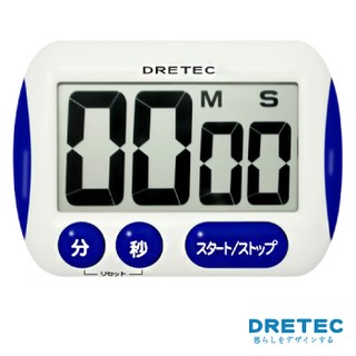 【日本DRETEC】日本 DRETEC 大字幕計時器 T291 BL 藍