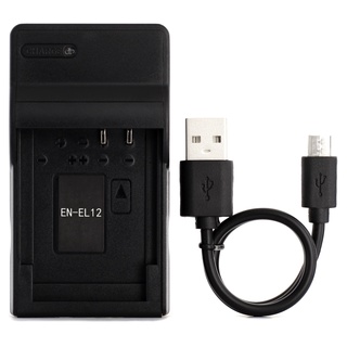 En-el12 USB 充電器,適用於尼康 Coolpix AW130、AW100、AW120、AW110、S6200、