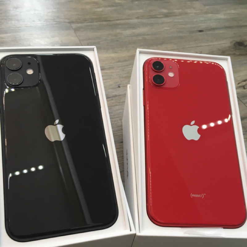 💋火速出貨💋  IPhone 11 128 黑、紅（拆封新品）