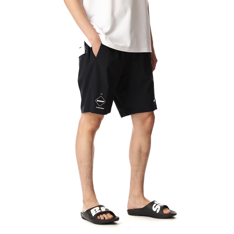 今なら送料無料 F.C.Real Bristol EASY SHORTS NAVY M バンダナ 日本製