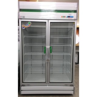 冠億冷凍傢俱行 臺灣製冷凍尖兵/得臺2門玻璃冰箱/冷藏冰箱/Embraco(英柏格)壓縮機/(TV 4100)