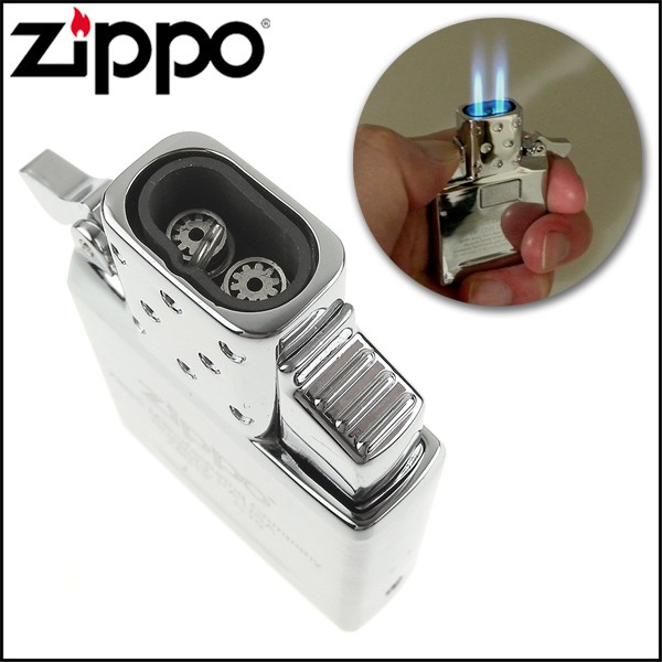 福星煙具屋 全新真品 Zippo 噴射式藍火機芯 按壓式電子點火 雙火焰款 No 657 蝦皮購物