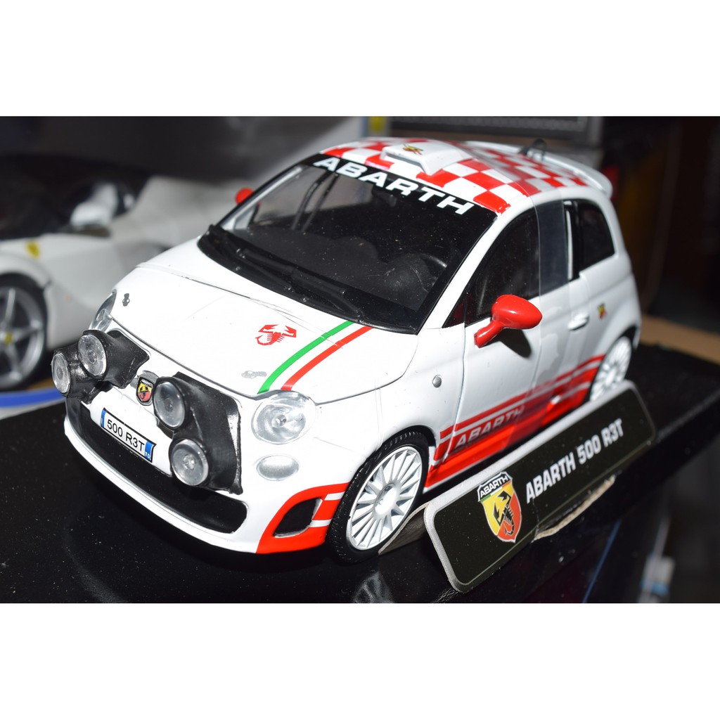 (猛獸軍團)1:24 ABARTH 500 R3T  FIAT超級稀有空運到!!!