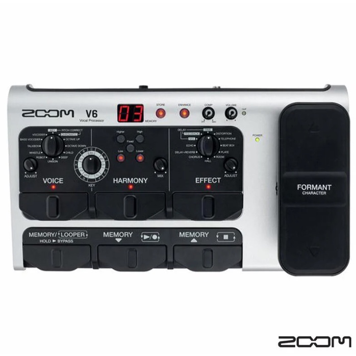 ZOOM V6 SP Voice Loop 多功能人聲/主唱/和聲 效果器 【又昇樂器.音響】