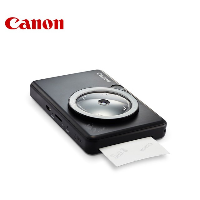 Canon iNSPiC [S] ZV-123A 可連手機拍可印相機 隨身印相機 佳能公司貨 (黑)