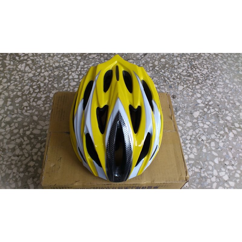 {名森自行車} 自行車安全帽 腳踏車安全帽 超優輕量流線造型  黃色