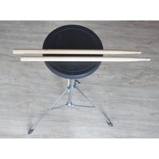 ＊雅典樂器世界＊ 極品 DIXON 打點板 原廠架 鼓棒 套裝組合 臺灣製造 練習板 練習墊 打點墊 黑色橡膠