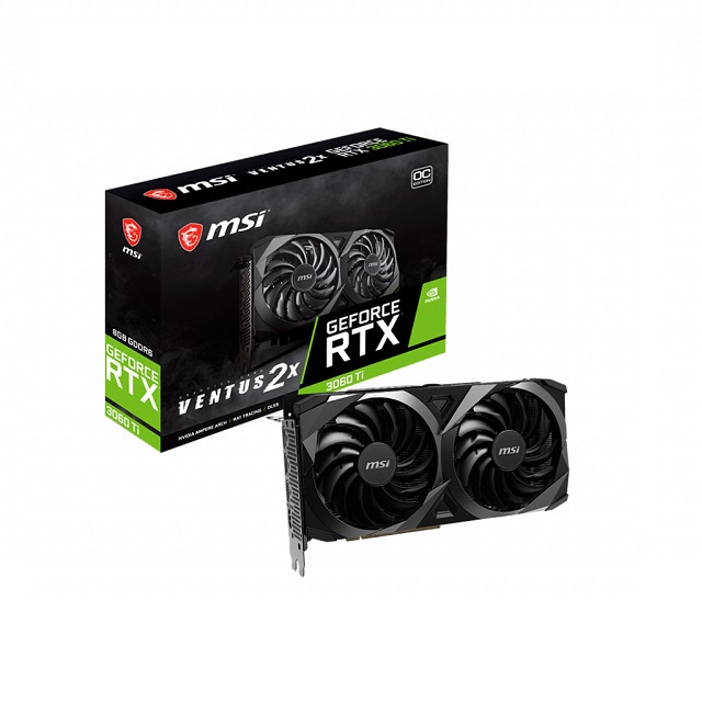 微星MSI GeForce RTX 3060 Ti 8G VENTUS 2X OCV1 顯示卡 3060ti 可買單張！