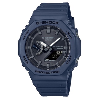 【CASIO】G-SHOCK 農家橡樹太陽能藍牙版 藍殼黑面 現貨 GA-B2100-2A 台灣卡西歐公司貨