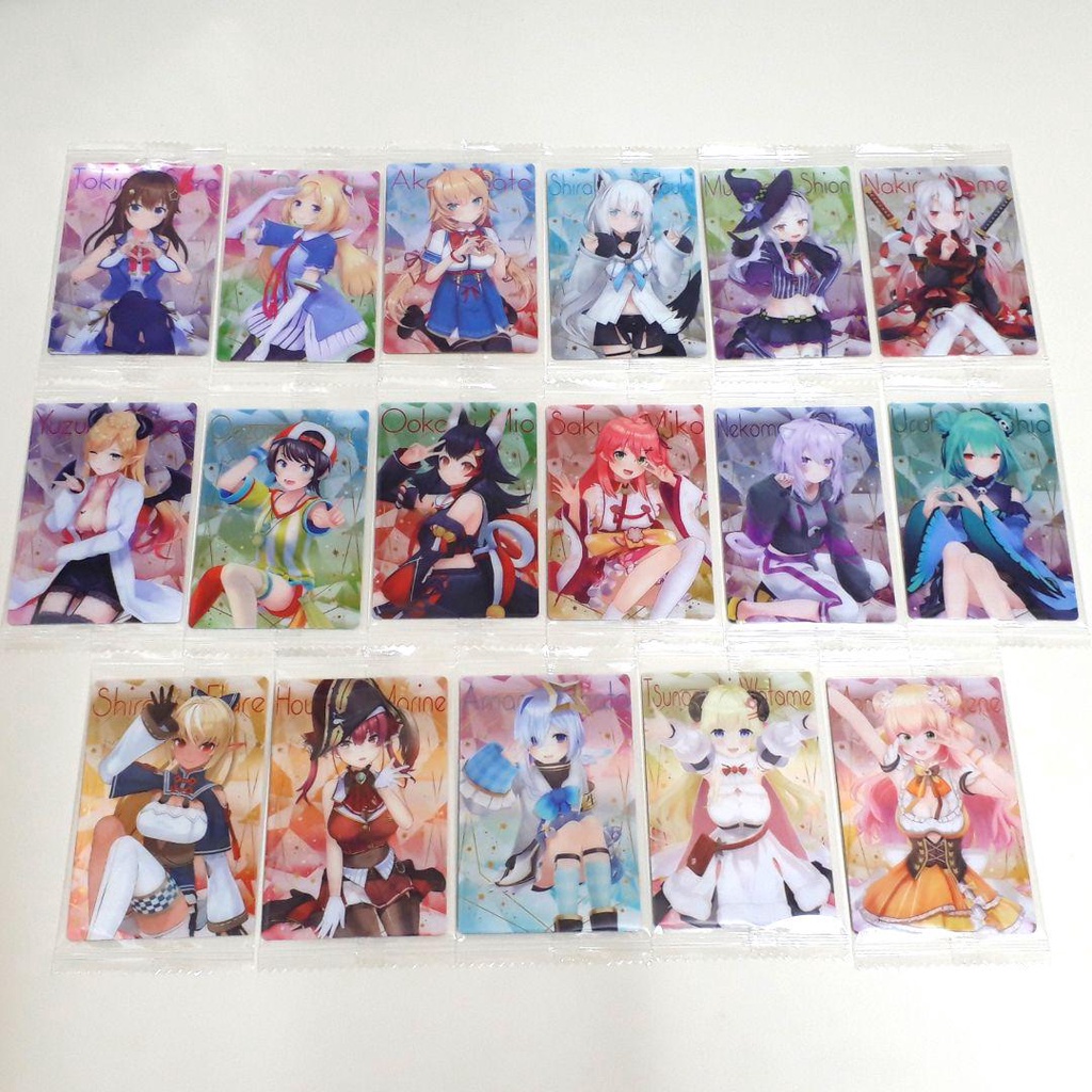 【卡牌魔女】現貨 Hololive Bandai合作 威化餅收藏卡 星街 百鬼等可挑選