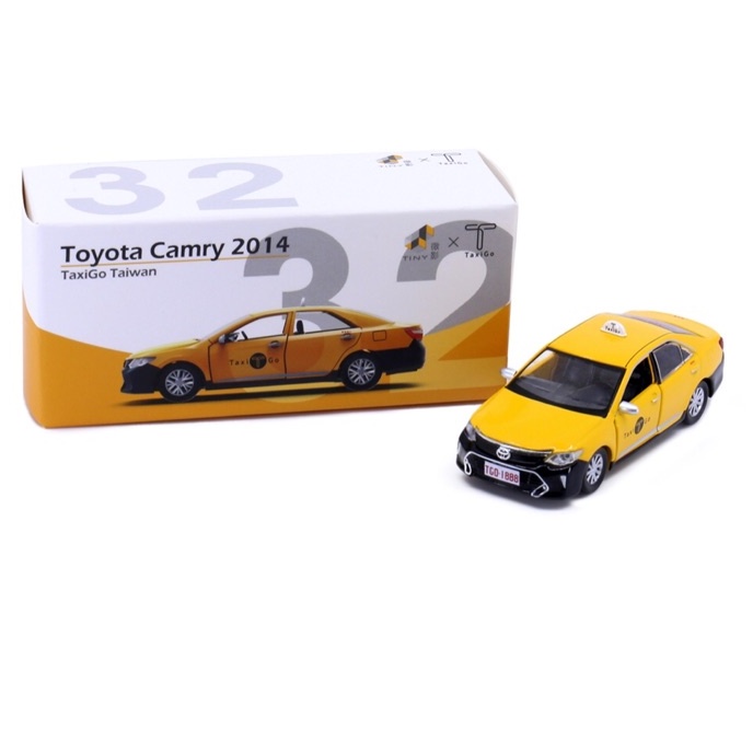 [玩三工作室] Tiny 微影 台灣 TW32 合金模型 - 豐田Toyota Camry 2014 Taxi GO