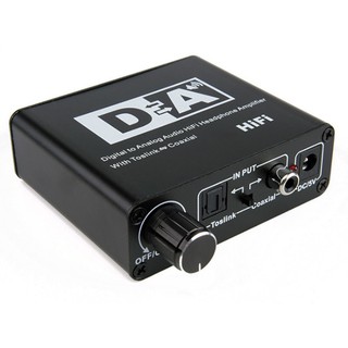 高階款 光纖同軸轉類比 音訊轉換器 SPDIF轉RCA AV 解碼器 3.5 Aux 帶音量調節 ac3 dts 解碼