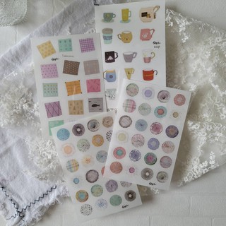 仙女丸 轉印貼紙(cup tablecloth 泡泡4 兩款)