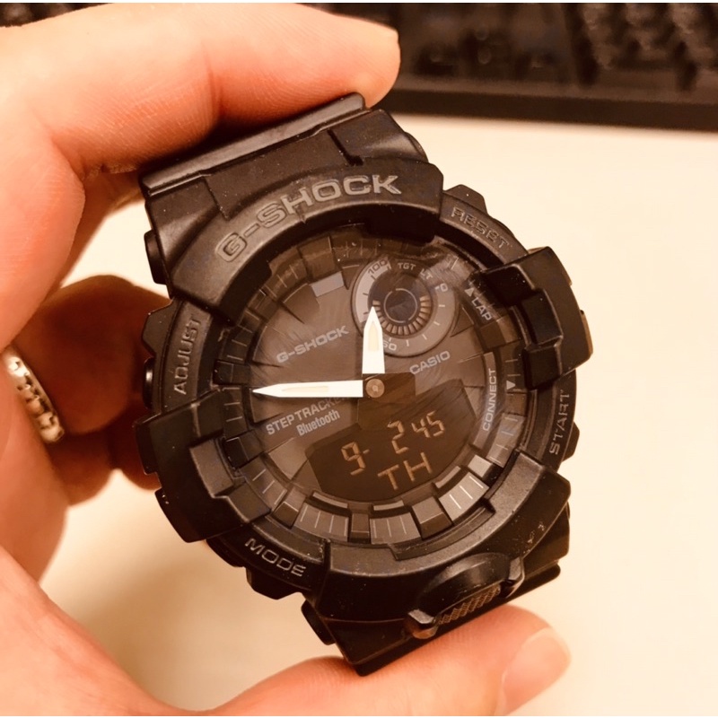 G-SHOCK 智能科技計步器智慧型藍芽錶(GBA-800-8ADR)