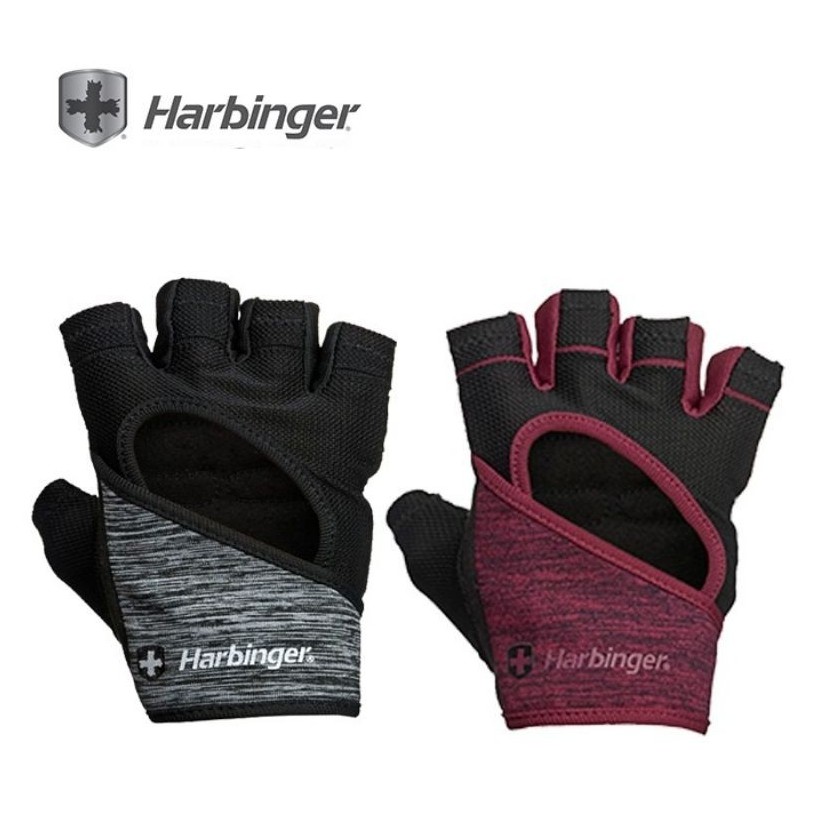【現貨免運】Harbinger   女士健身動力手套  FlexFit  完整保護輕巧靈活 161系列 消光黑.紫羅蘭