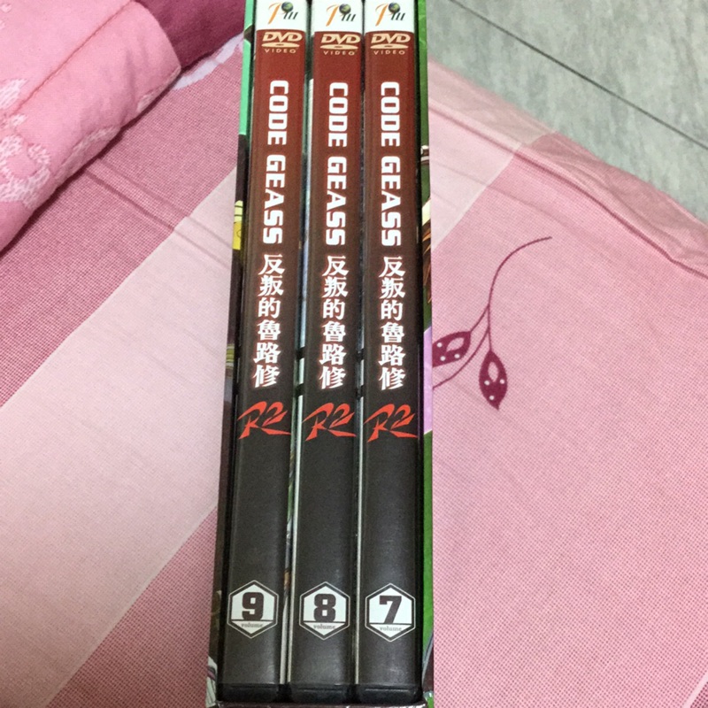 Code Geass 反叛的魯路修 R2 4、7-9 DVD $400