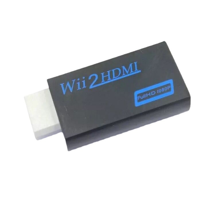 wii配件 Wii HDMI 轉接器 接電視 Wii轉HDMI 電視 螢幕 轉換器 視頻轉換器 轉接頭 電腦螢幕 轉換頭