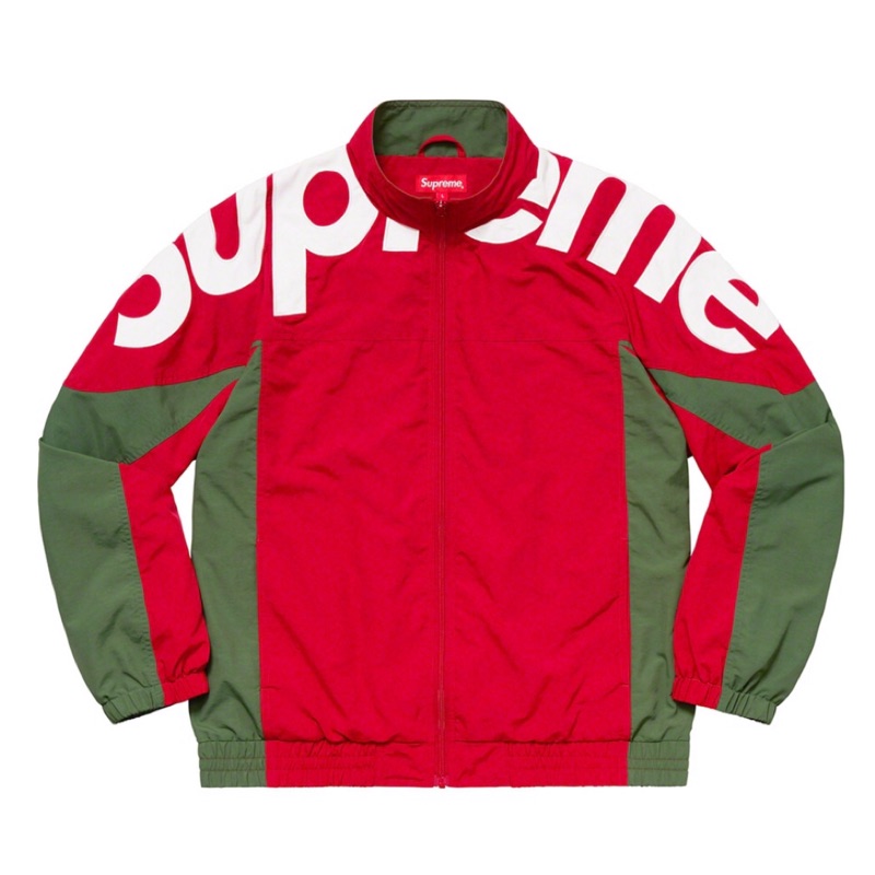 supreme shoulder logo track jacket