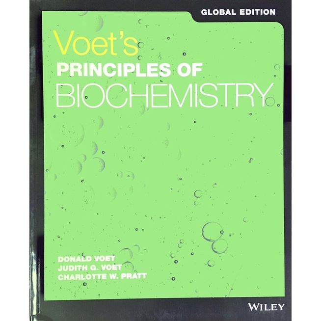 Voet’s principles of Biochemistry 5E 2016（蝦皮免運😃）