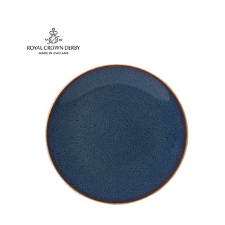 【Royal Crown Derby】Art Glaze藝術彩釉系列-25.5CM餐盤-黛紫
