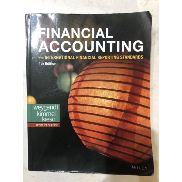 Financial Accounting with IFRS,4e 財務會計原文書