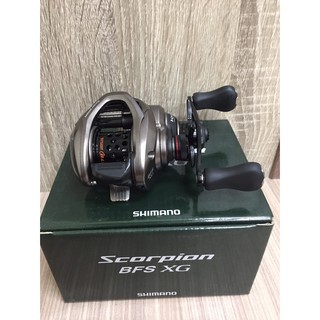 🔥【台南平昇釣具】🔥SHIMANO SCORPION BFS XG 左手 捲線器 小烏龜 路亞輪 路亞