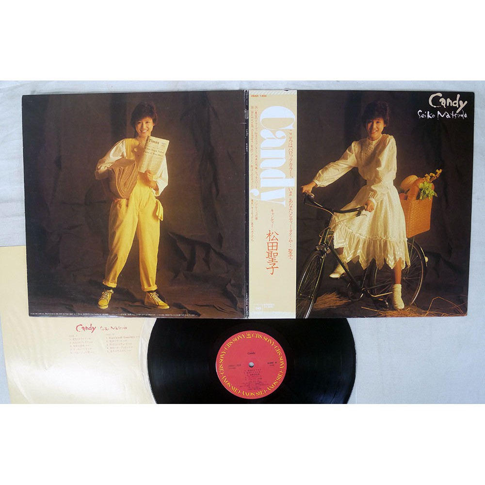 松田聖子 Candy 中古黑膠專輯唱片細野晴臣大瀧詠一松本隆 蝦皮購物