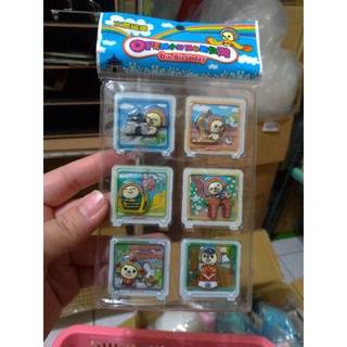 (現貨)(美諾玩具) H06+H01+H32 OPEN小將開心遊台灣 造型浮雕磁鐵