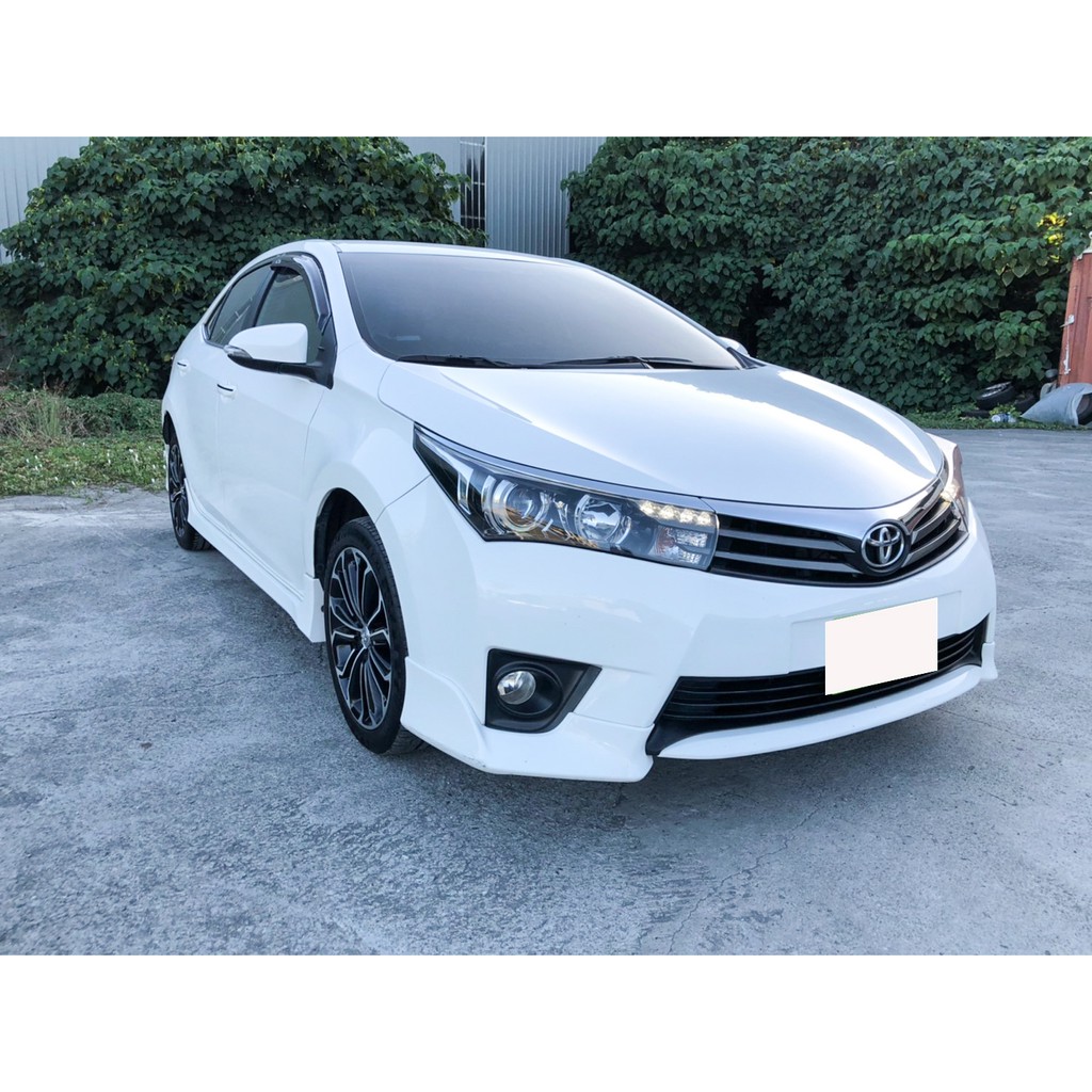 誠售45 8萬 2014 豐田toyota 阿提斯altis Z版白1 8 11代 四門轎車省油低稅金二手車 蝦皮購物