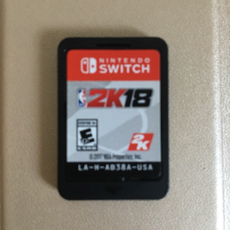 switch 二手無盒可正常使用 NBA 2k18
