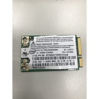 Intel wireless WM3945ABG 無線網路卡