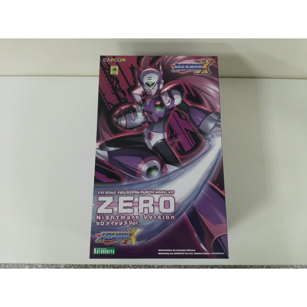 壽屋 1/12 ROCKMAN X ZERO NIGHTMARE 洛克人X 傑洛 夢魘版 MEGAMAN